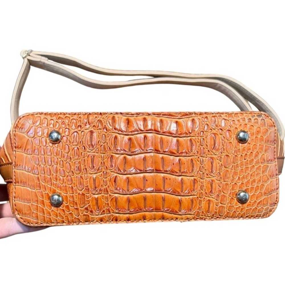 BRAHMIN Melbourne Collection Lorelei Crocodile-Em… - image 8