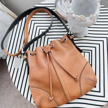 Coach-Vintage drawstring crossbody popular bucket bag