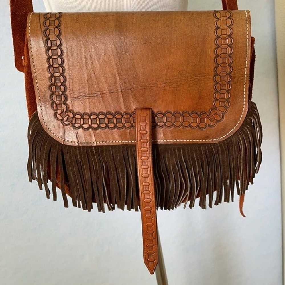 Genuine Leather Handcrafted Unique Bag - image 2