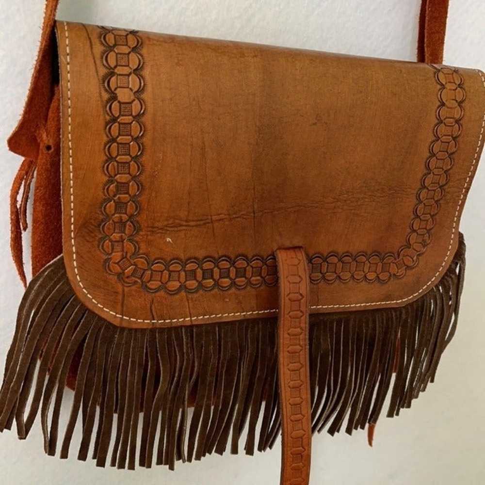 Genuine Leather Handcrafted Unique Bag - image 3