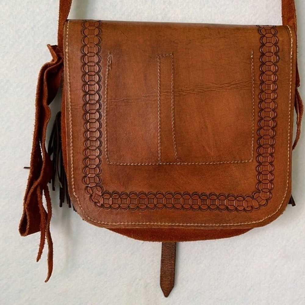 Genuine Leather Handcrafted Unique Bag - image 5