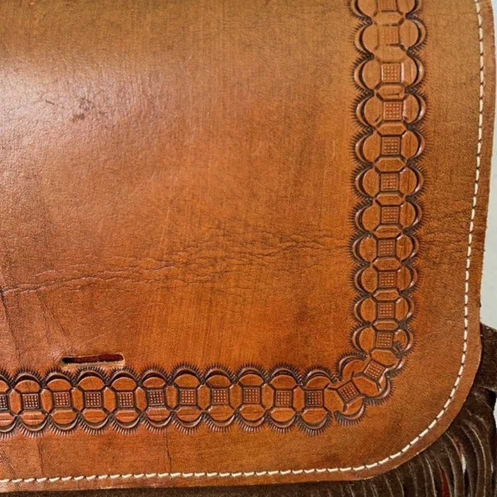 Genuine Leather Handcrafted Unique Bag - image 7