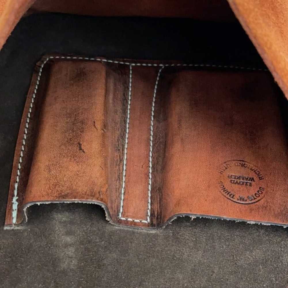 Genuine Leather Handcrafted Unique Bag - image 9