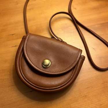 Genuine Coach #9826 Vintage Tan Mini Purse Long S… - image 1