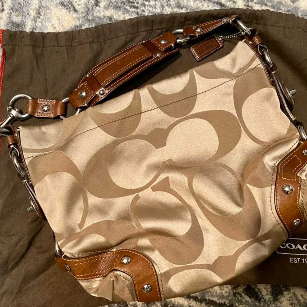 Vintage Coach Carly Hobo Bag - image 1