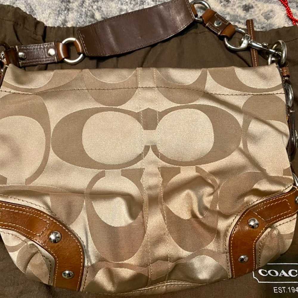 Vintage Coach Carly Hobo Bag - image 2