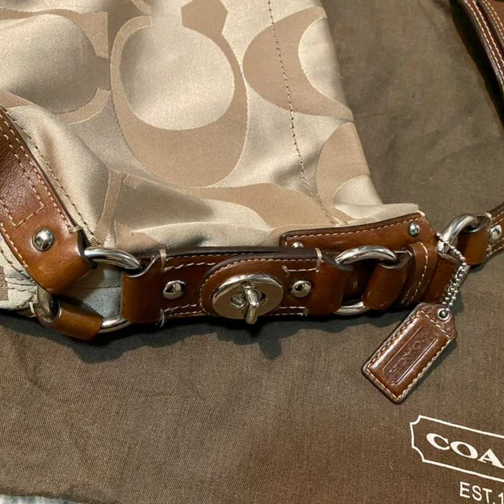 Vintage Coach Carly Hobo Bag - image 7