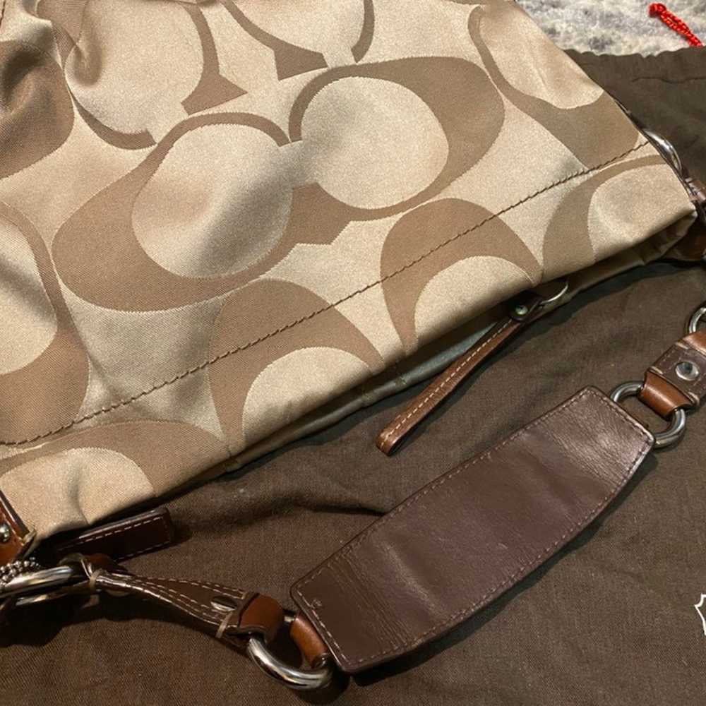 Vintage Coach Carly Hobo Bag - image 8