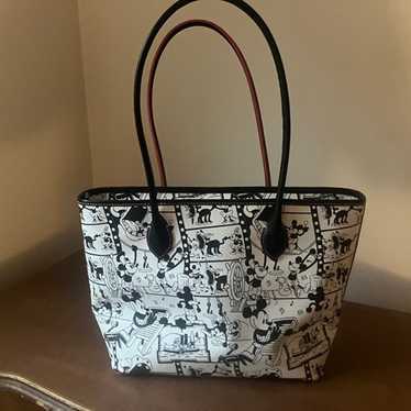 Dooney and Burke Steamboat Willie Tote - image 1