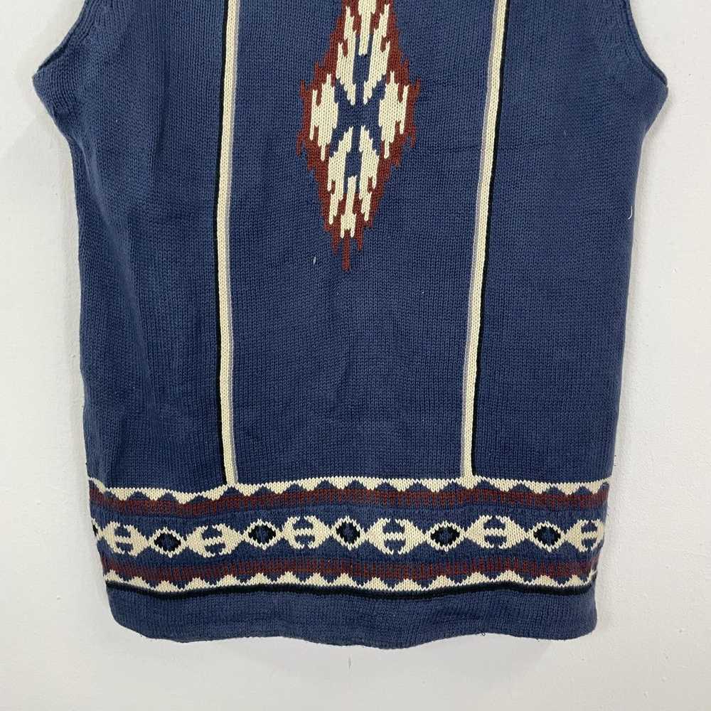 Aran Isles Knitwear × Art × Navajo Vintage Overwh… - image 10