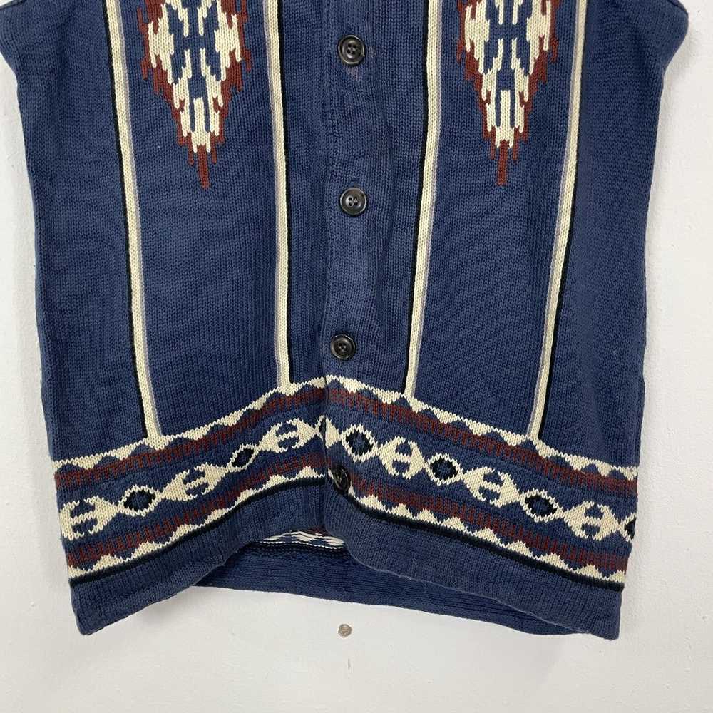 Aran Isles Knitwear × Art × Navajo Vintage Overwh… - image 2