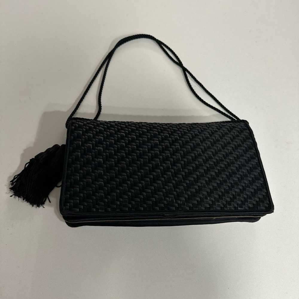 Vintage Judith Leiber Woven Clutch - image 1