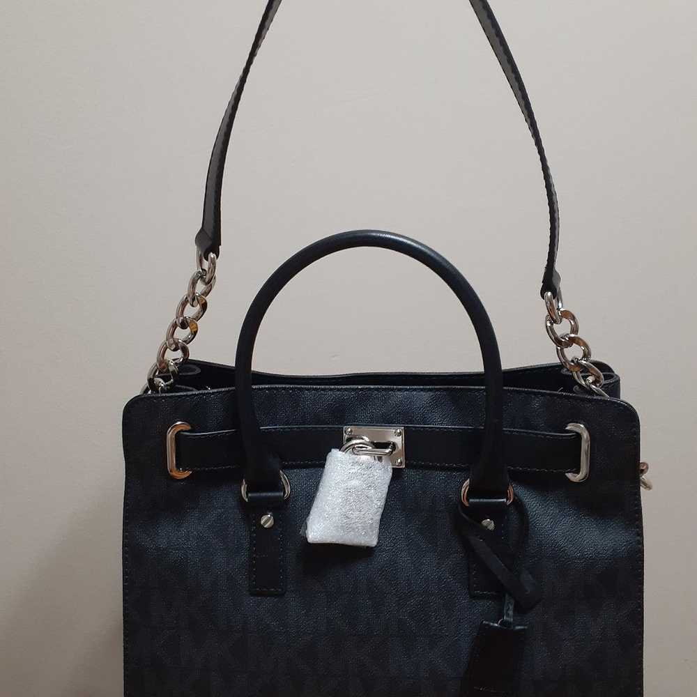 NWT Michael Kors Large Hamilton shoulder/handbag - image 3