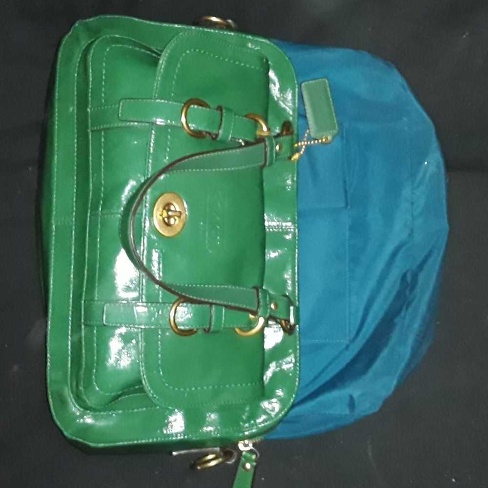 Coach Chelsea Crossbody purse EXTREMELY RARE FIRM… - image 12