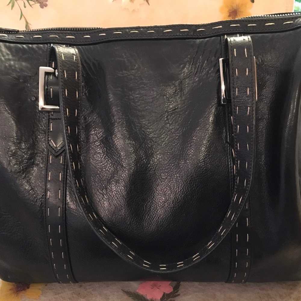 Gorgeous Large Vintage Designer Bag - image 2