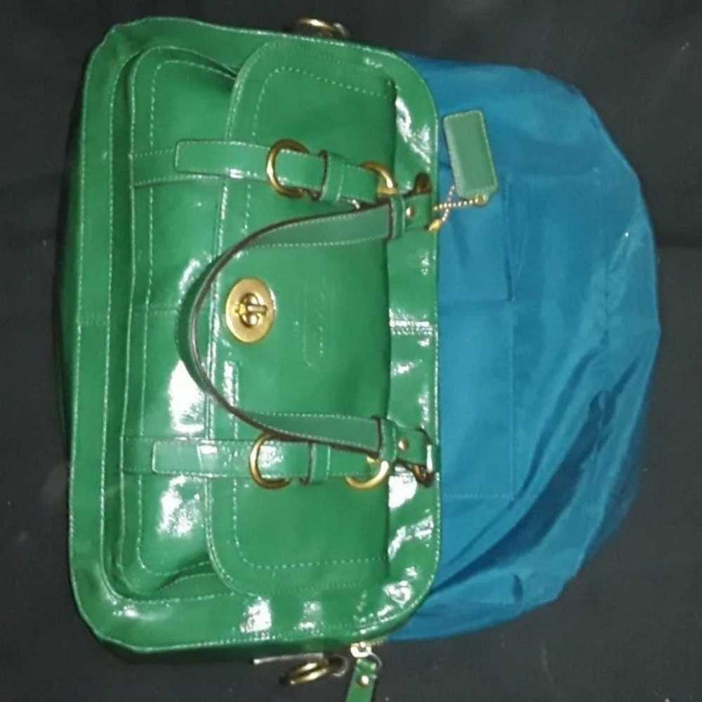 Vintage Coach Chelsea Crossbody Purse EXTREMELY R… - image 7