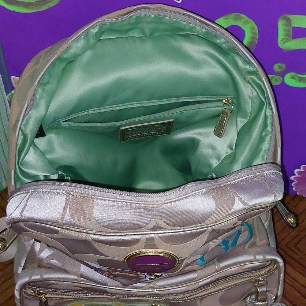 ! RARE Coach Backpack Like New Condition - image 6