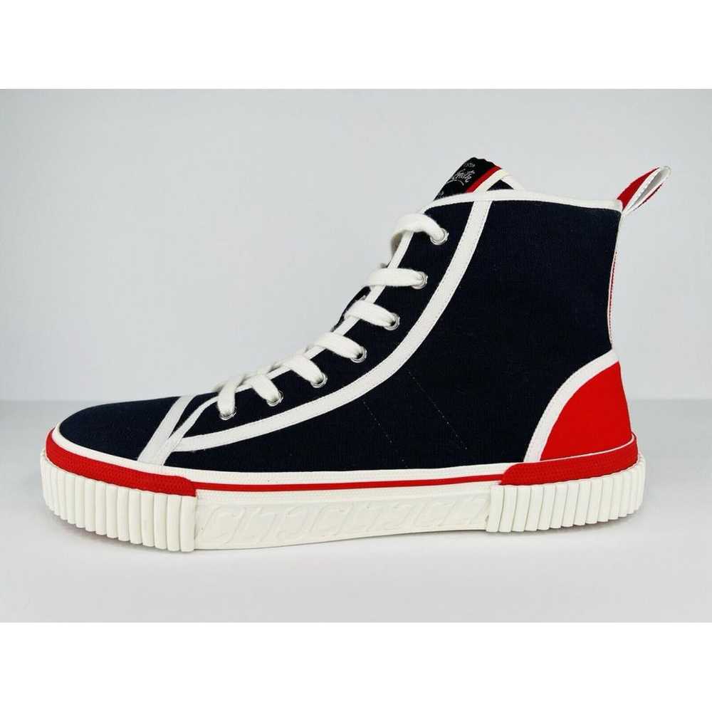 Christian Louboutin Cloth high trainers - image 10