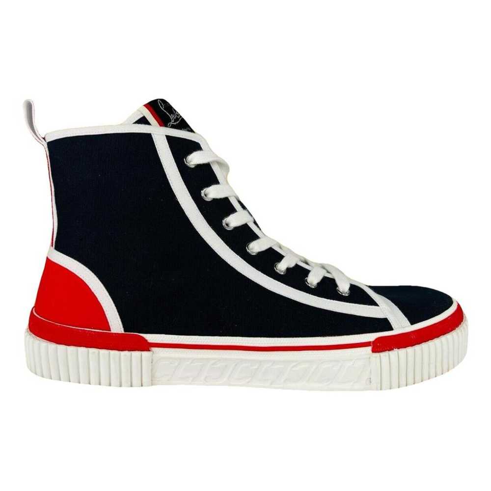 Christian Louboutin Cloth high trainers - image 1