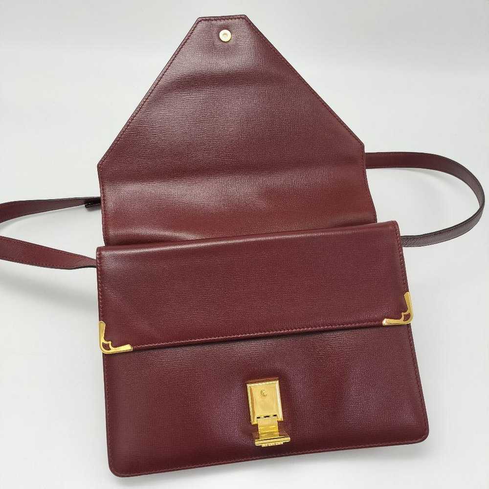 Near unused ✨ Cartier shoulder bag Bordeaux vinta… - image 4