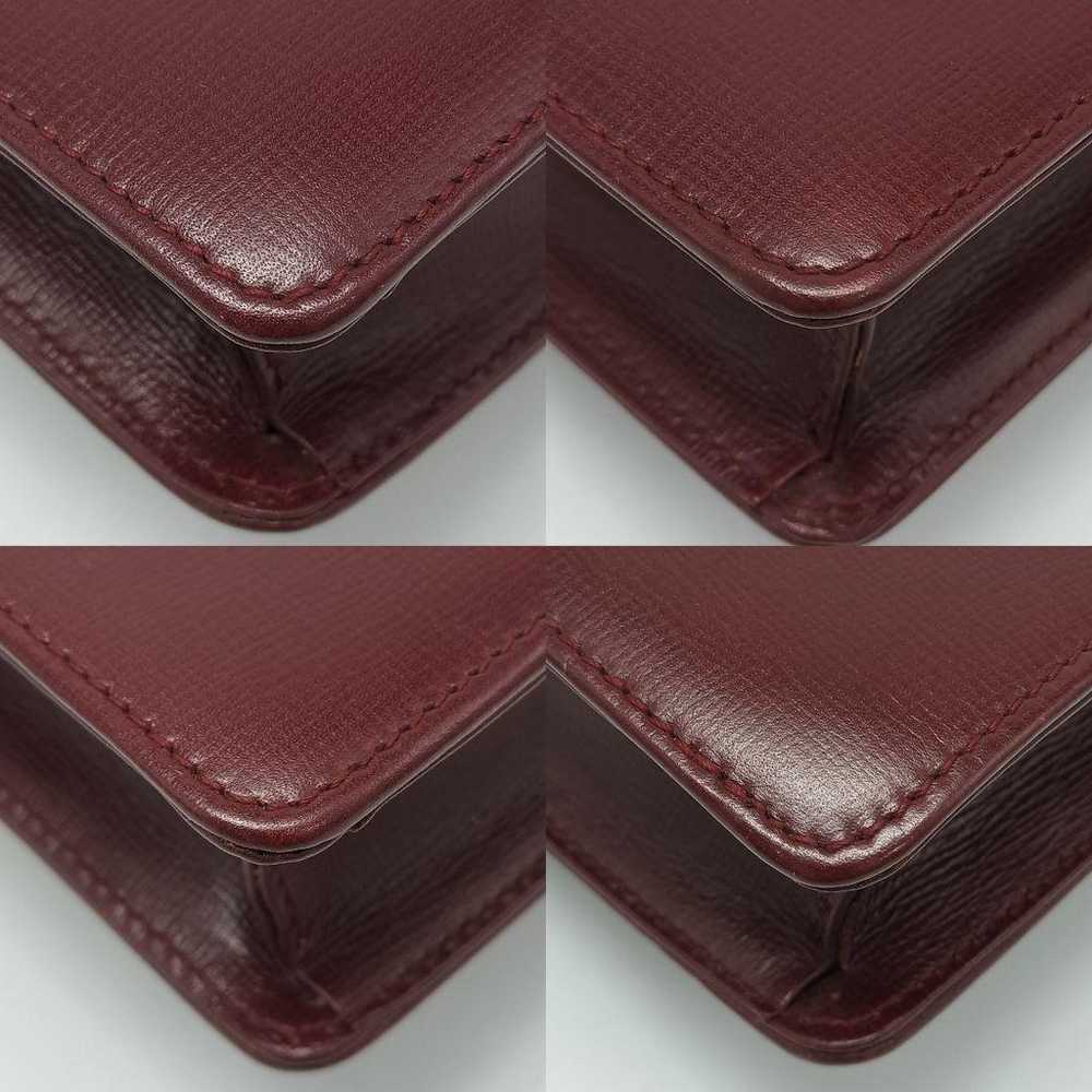 Near unused ✨ Cartier shoulder bag Bordeaux vinta… - image 8