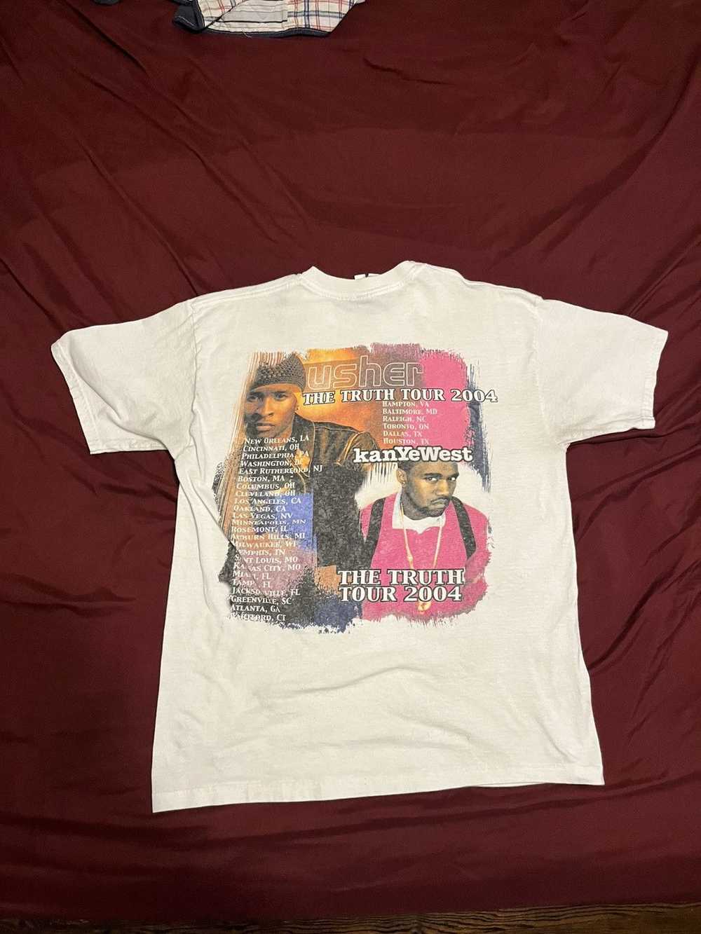 Rap Tees × Vintage Vintage 2004 Usher The Truth T… - image 2