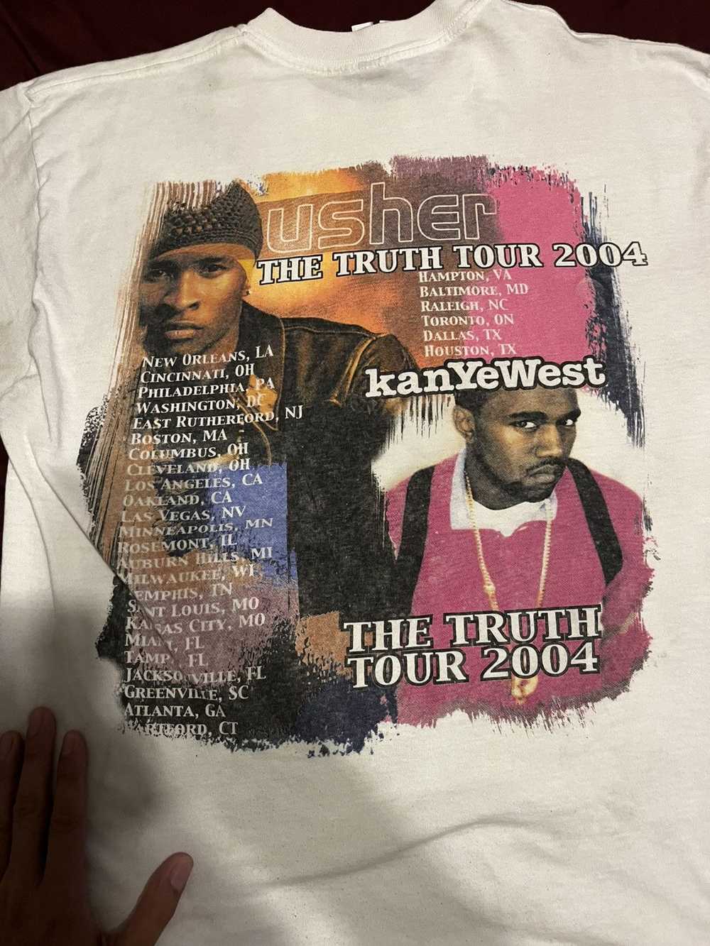 Rap Tees × Vintage Vintage 2004 Usher The Truth T… - image 4