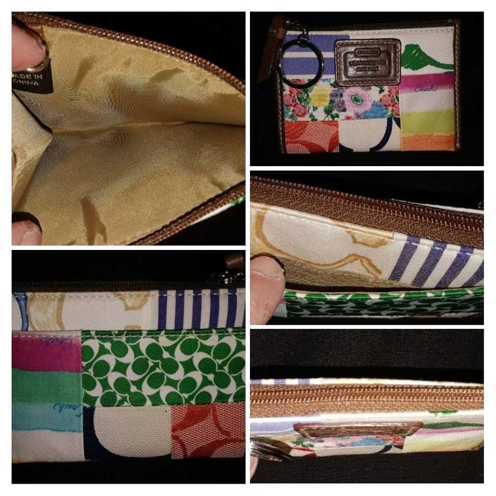 Vintage Coach Hampton purse and Wallet set EXTREM… - image 11