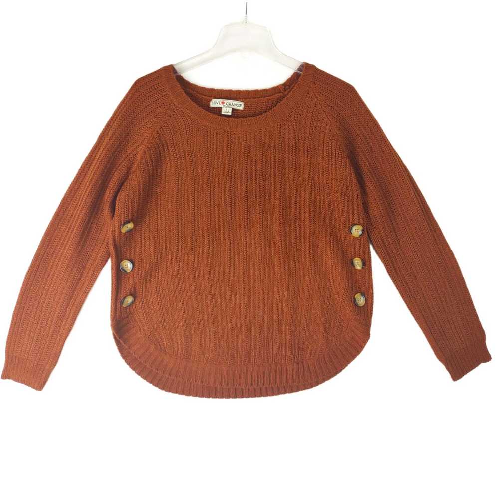 Other LOVE CHANGE Italy Side Button Crop Sweater,… - image 1