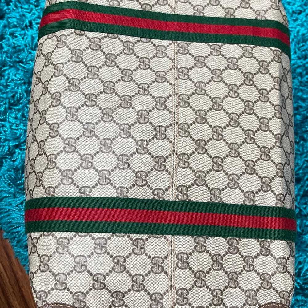 Gucci Vintage Sherry Travel Tote - image 8