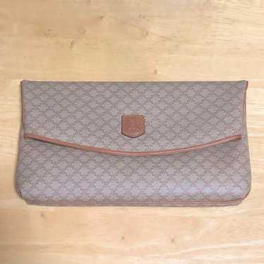 【CELINE】Clutch Bag / Second Bag with Macadam Patte