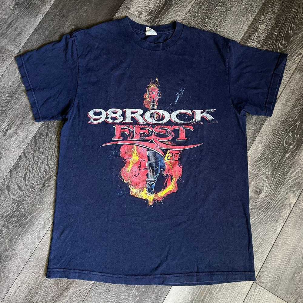 Band Tees × Rock T Shirt × Vintage Vintage 98 Roc… - image 2