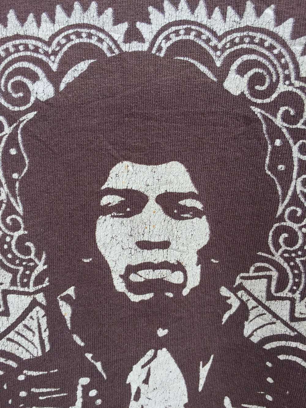 Band Tees × Vintage Vintage Sunfaded Jimi Hendrix… - image 8