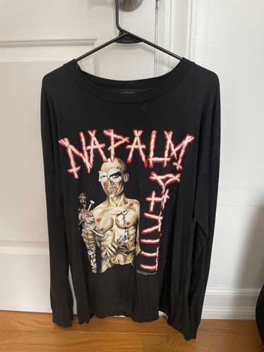 Rare × Vintage Rare 1991 Napalm Death Utopia Banis