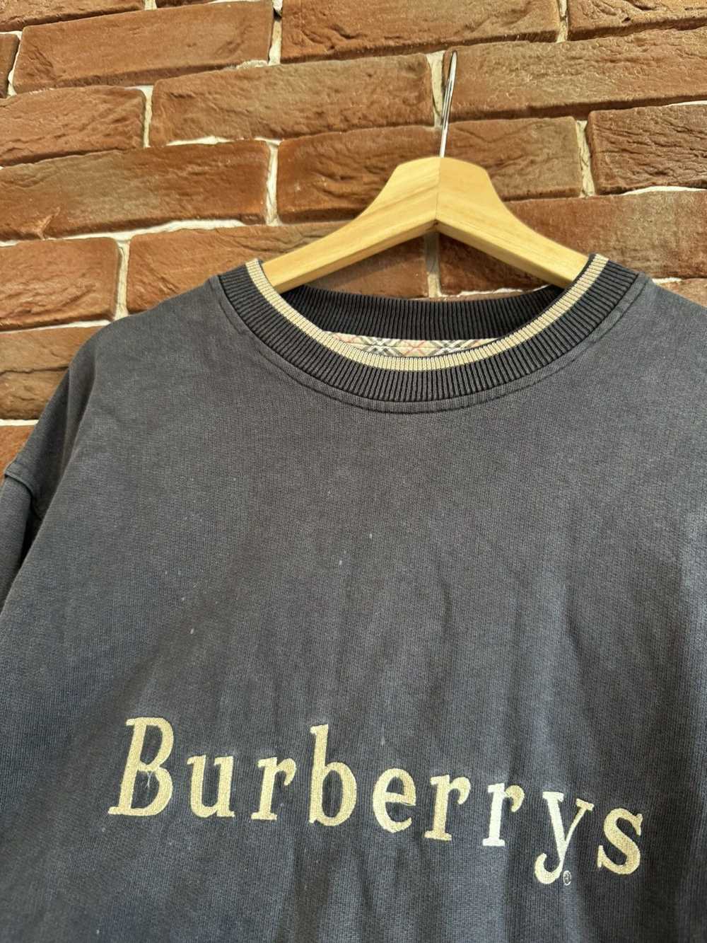 Burberry × Streetwear × Vintage 90s Burberrys Emb… - image 3