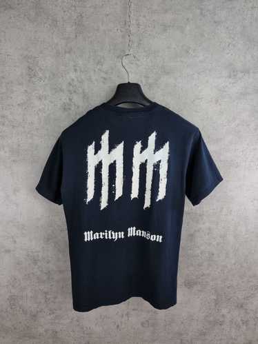 Band Tees × Marilyn Manson × Rock Tees Rare Vintag