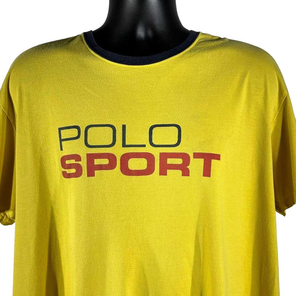 Polo Ralph Lauren Vintage Polo Sport Logo Tee - image 2