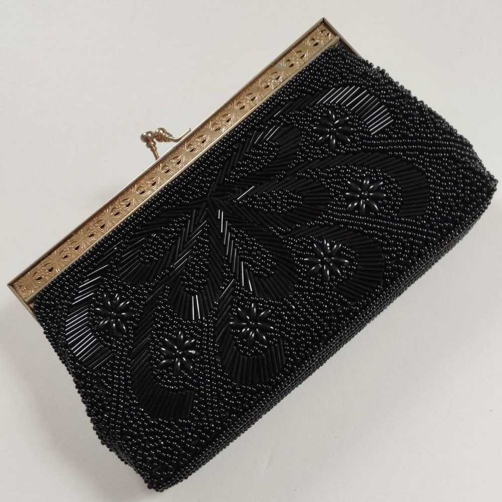 Showa retro vintage beaded bag antique bag formal… - image 2