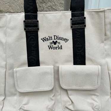 Walt Disney World Vintage Style Canvas Tote Bag - image 1