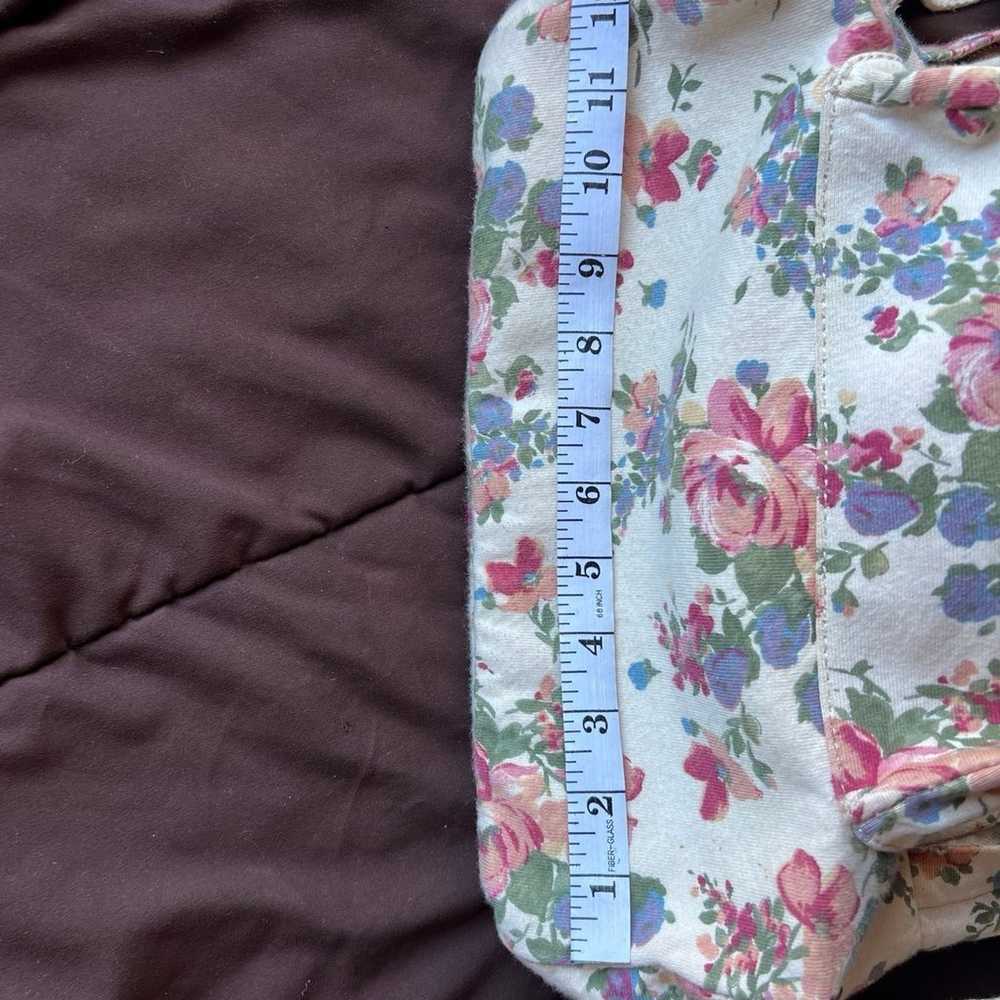 Vintage Brandy Melville Floral Print Backpack - image 3