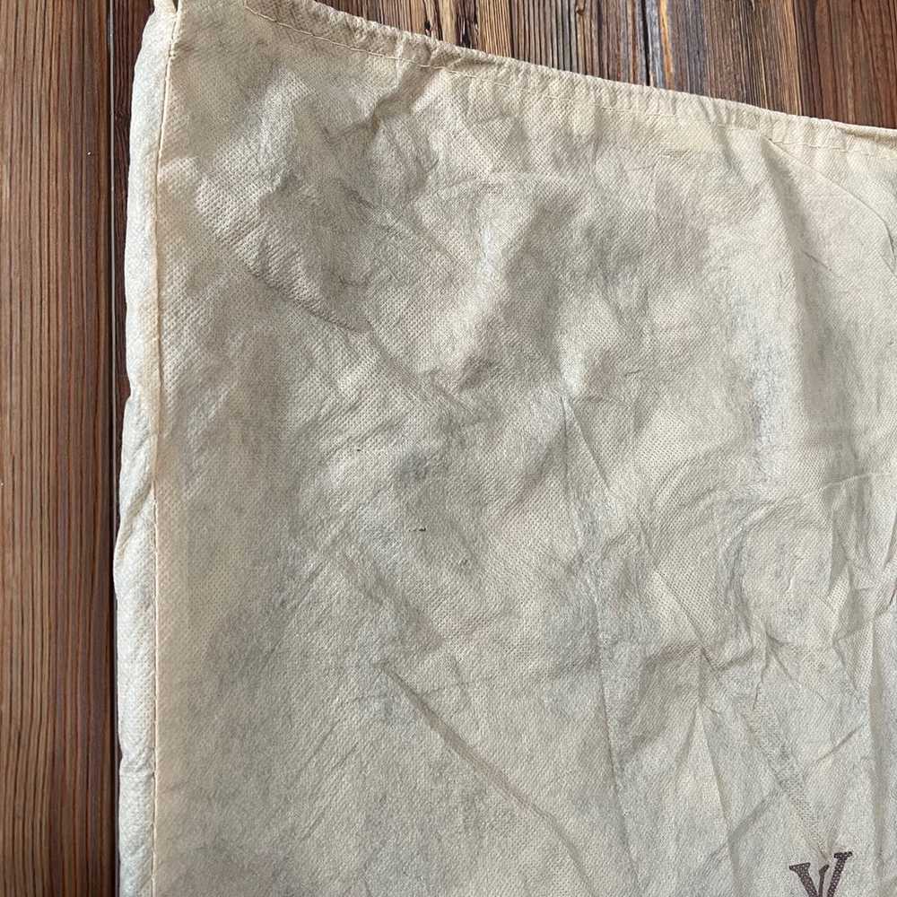 louis vuitton dust bag vintage 26.5” x 21” - image 3