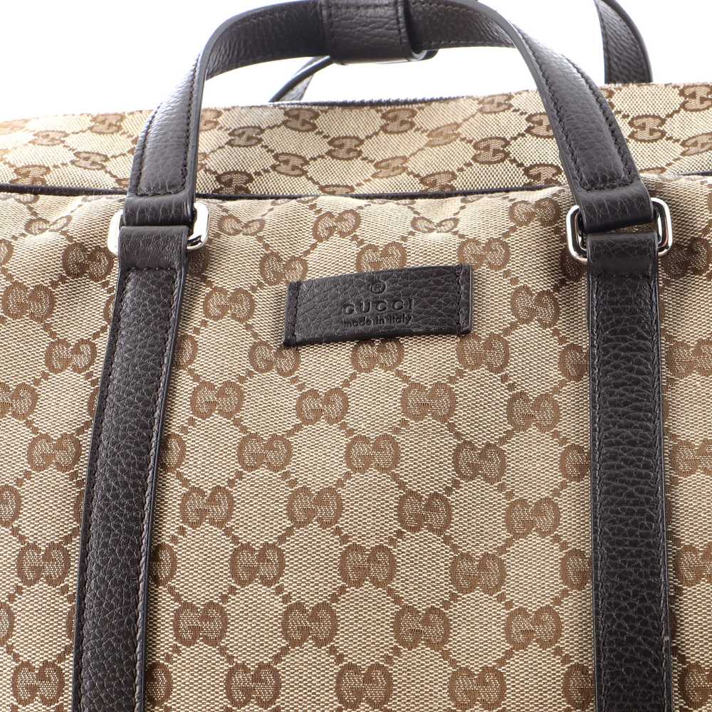 GUCCI Convertible Boston Carry On Duffle Bag GG C… - image 5