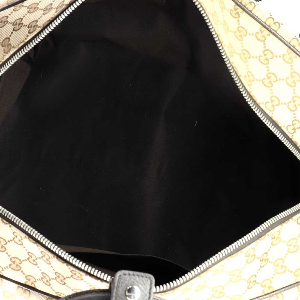 GUCCI Convertible Boston Carry On Duffle Bag GG C… - image 7