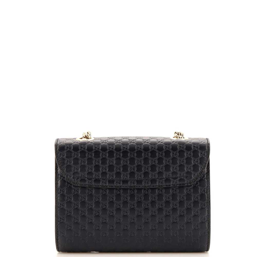 GUCCI Emily Chain Flap Bag (Outlet) Microguccissi… - image 3