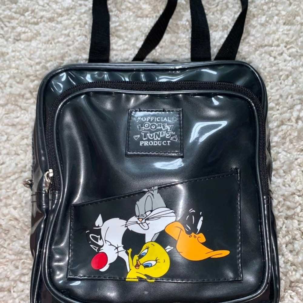 VTG Looney Tunes BackPack Purse & Wallet - image 3