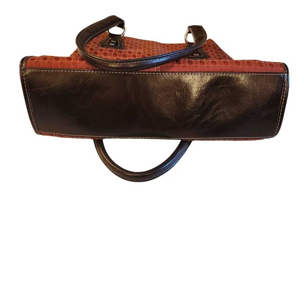 Women's Hand Bag Purse By Nine And Co. Rust Or Br… - image 12