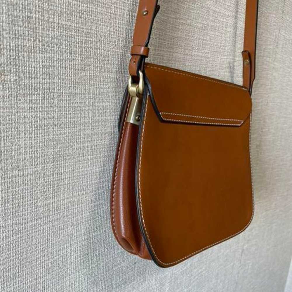 ZARA Leather Shoulder Bag - image 3