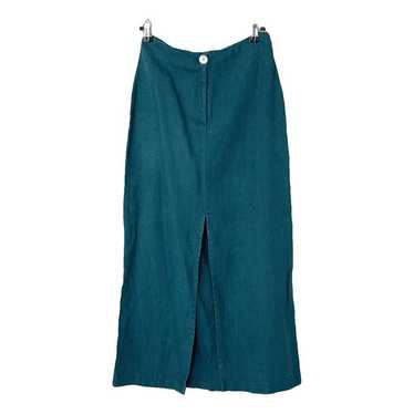 Paloma Wool Linen mid-length skirt