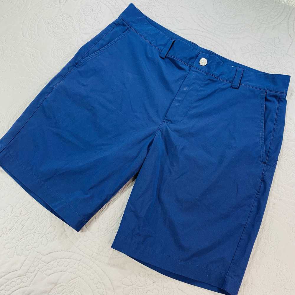 Vineyard Vines Shorts Men 32 Solid Blue Fairway G… - image 1