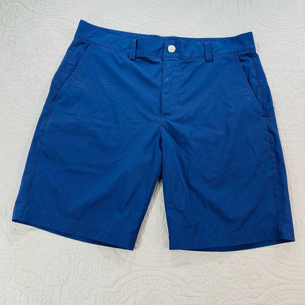 Vineyard Vines Shorts Men 32 Solid Blue Fairway G… - image 2